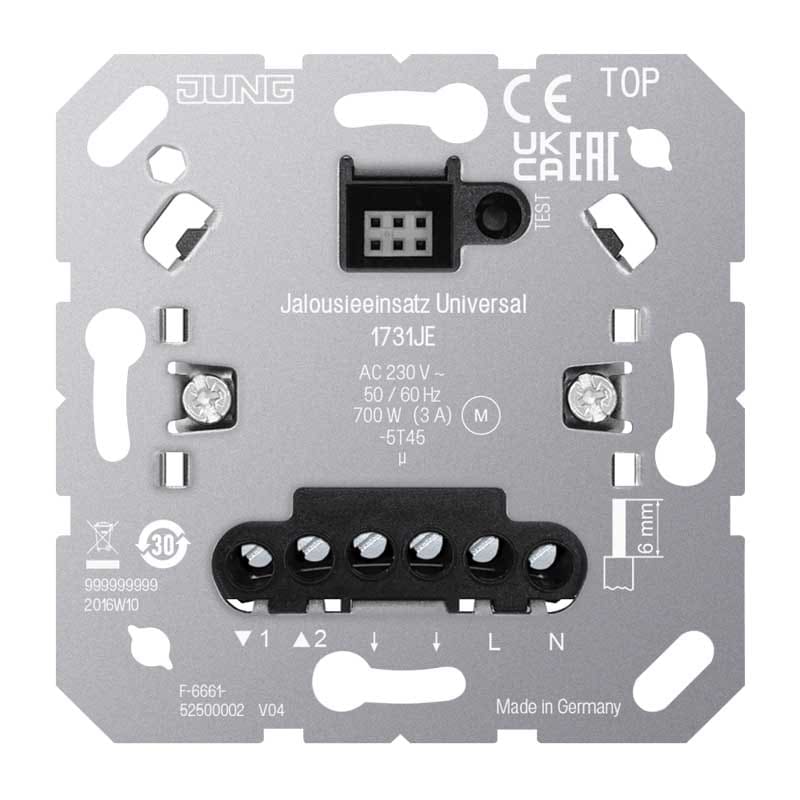 EURO UNITECH ELEKT - UEK1731JE Jalousieeinsatz Universal