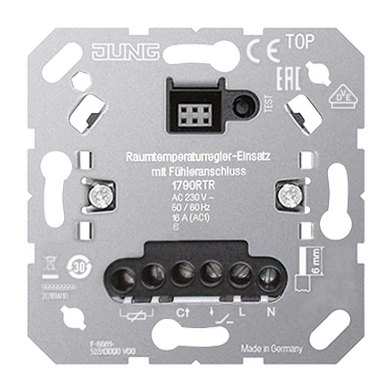 EURO UNITECH ELEKT - UEK1790RTR INSERTO TERMOSTATO AMBIENTE CON COLLEGAM