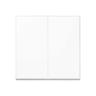 EURO UNITECH ELEKT - UEKA102BFWW COPRITASTI PER PULSANTE KNX 2 CANALI BIA