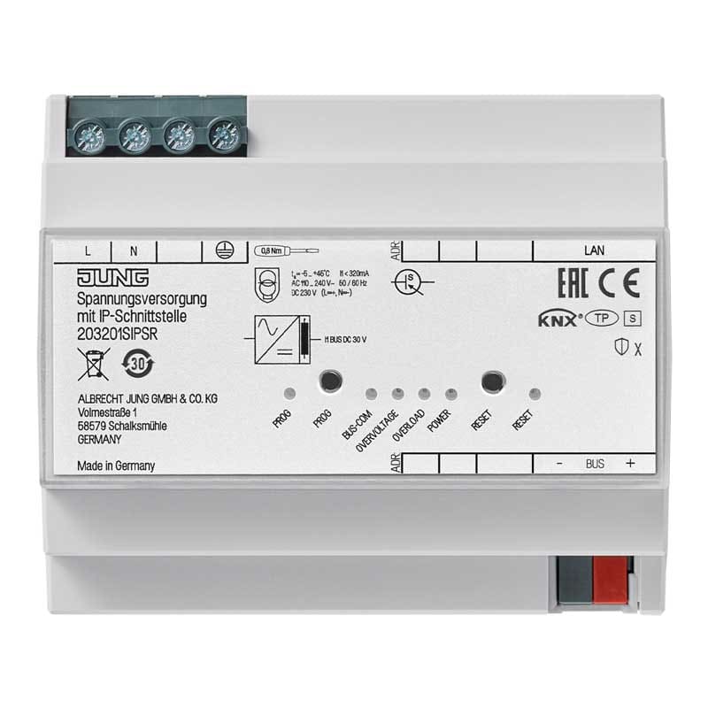 EURO UNITECH ELEKT - UEK203201SIPSR ALIMENTATORE KNX, 320MA, INTERFACCIA