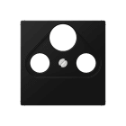 EURO UNITECH ELEKT - UEKA561BFPLSATSWM MASCHERINA PER PRESE TV-SAT, NERO GRAFIT