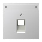 EURO UNITECH ELEKT - UEKAL2969-1NAUA MASCHERINA PER PRESA TELEFONICA E PRESA