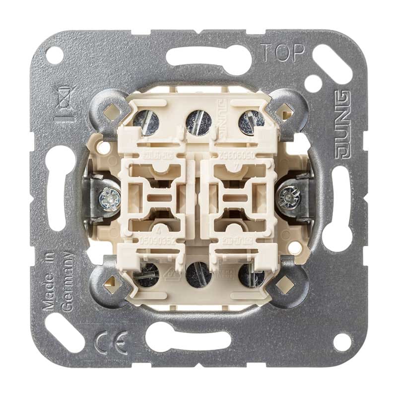 EURO UNITECH ELEKT - UEK539U Doppel-Taster 2 Wechsler