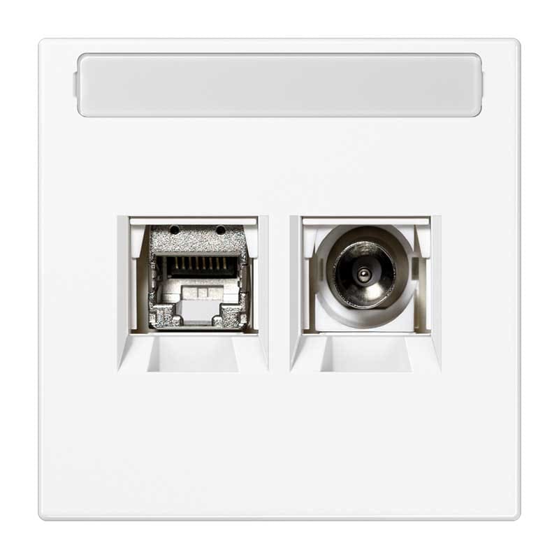 EURO UNITECH ELEKT - UEKMMDLS4521WWM PRESA PER SMART TV CON CONNETTORI