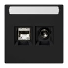 EURO UNITECH ELEKT - UEKMMDLS4521SWM PRESA PER SMART TV CON CONNETTORI