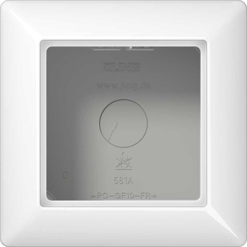 EURO UNITECH ELEKT - UEKAS581AWW SCATOLA SPORGENTE 1 MODULO,