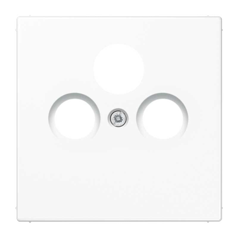 EURO UNITECH ELEKT - UEKLS990SATWW Abdeckung f. SAT-TV-Steckdose