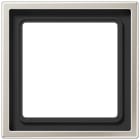 EURO UNITECH ELEKT - UEKES2981 PLACCA 1 MODULO, ACCIAIO INOX