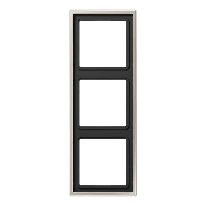 EURO UNITECH ELEKT - UEKES2983 PLACCA 3 MODULI, ACCIAIO INOX