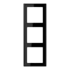 EURO UNITECH ELEKT - UEKLS983SW PLACCA 3 MODULI, NERO