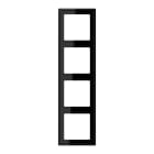 EURO UNITECH ELEKT - UEKLS984SW PLACCA 4 MODULI, NERO