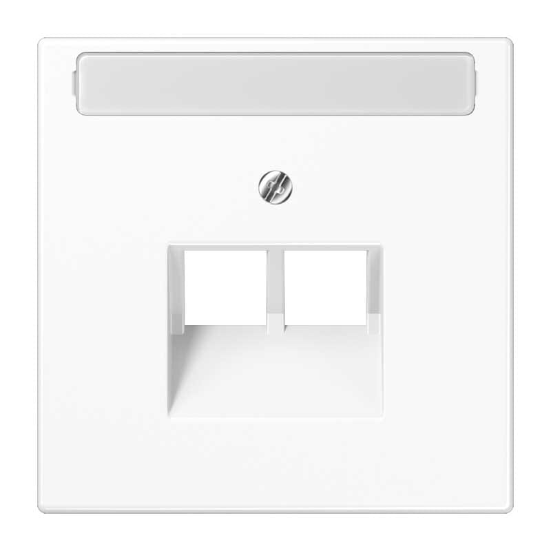 EURO UNITECH ELEKT - UEKLS969-2NAUAWW MASCHERINA PER PRESA TELEFONICA E PRESA