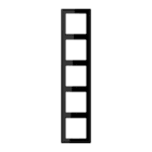 EURO UNITECH ELEKT - UEKLS985SW PLACCA PER COMBINAZIONI ORIZZONTALI E VE