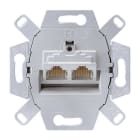 EURO UNITECH ELEKT - UEKUAE8-8UPOK6 PRESA DATI CAT. 6, CLASSE E PER 2 TERMI