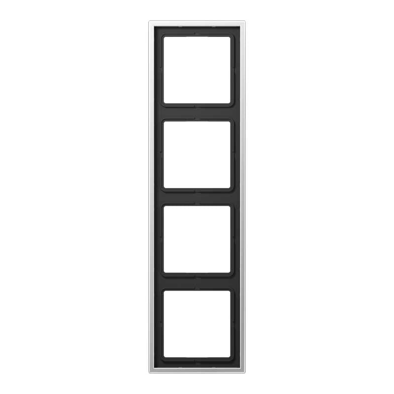 EURO UNITECH ELEKT - UEKAL2984 PLACCA 4 MODULI, ALLUMINIO