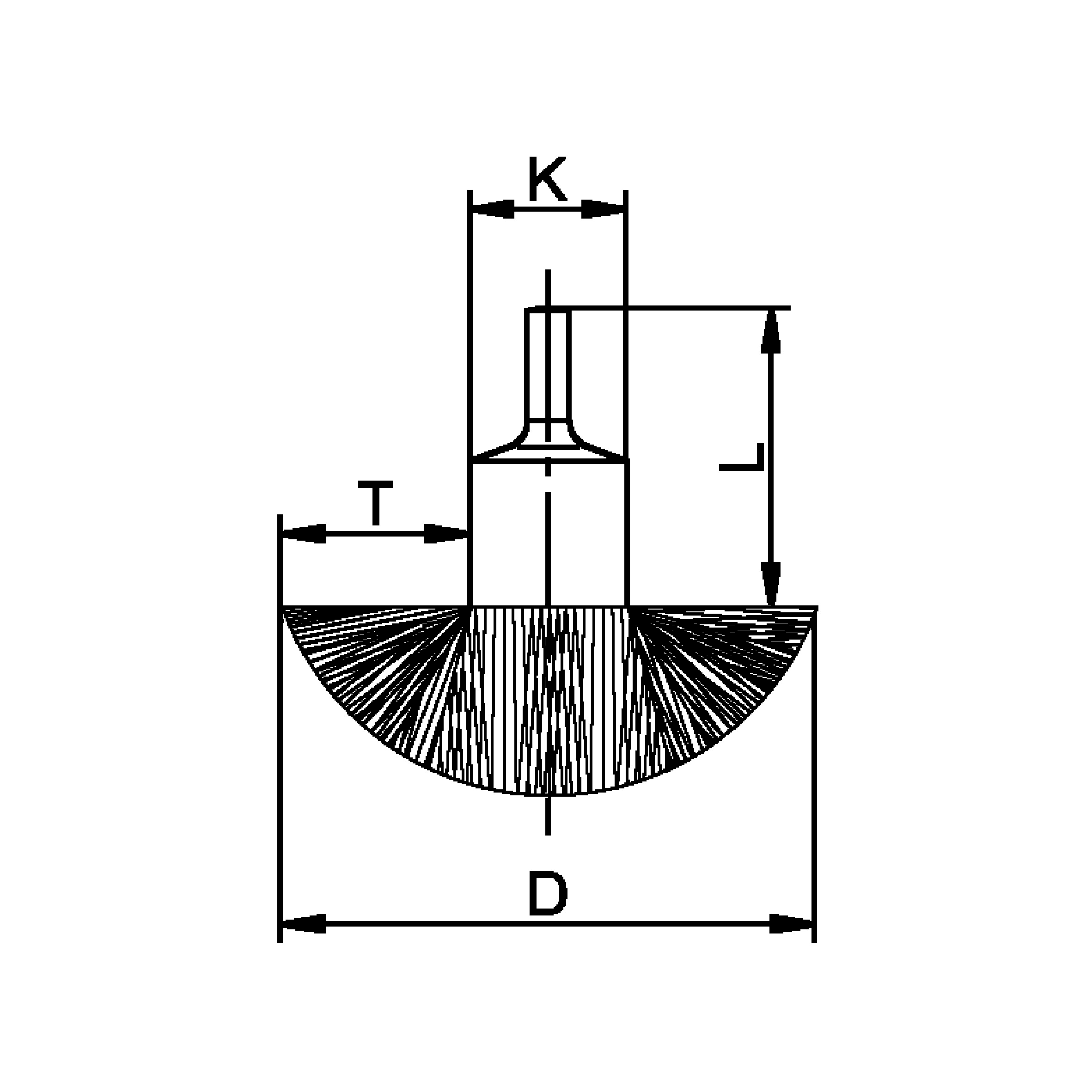 ABC TOOLS SPA - ABCD40130070 SPAZZOLE D 4013X70
