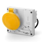 SCAME PARRE SPA - SCA401.1679 PRESA INC.OMNIA C/FUS.3P+N 16A 4H IP44