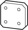 EATON - EAO086731 Lasche f.Tragrahmen