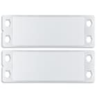 VIMAR SPA - VIW40172 Kit 2 pulsanti doppi per targa 40170