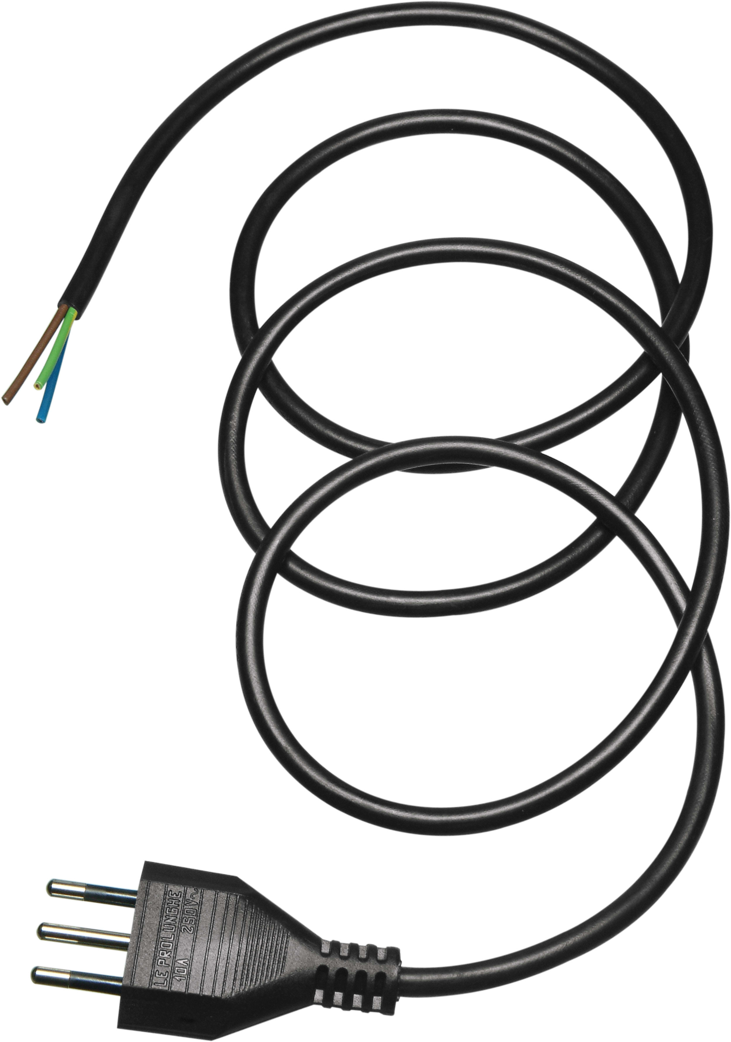 LE PROLUNGHE SAS - PRG4018/3-N PROL.LIN.3G0.75 MT.3 S/SP 10A NE
