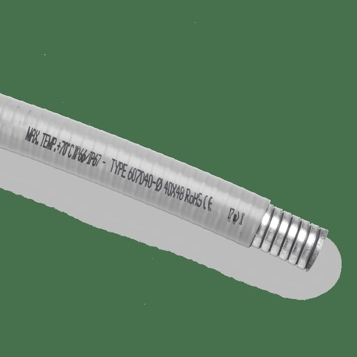 COSMEC - CSM607D-12N TUBO FLESS.MET. D.A.DN12 D12X18 RIV. NER