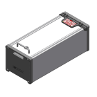 DKC POWER SOLUTIONS - HRCDTN90ETCF2AA CAS.DER. 63A -DISP.SEZ.+BASE FUSIB-4P(3P
