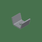 DKC-COMBITECH - SCZMPS04AIX6 W5 PIASTRINA PER FISSAGGIO COPERCHIO M4