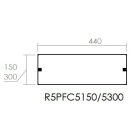 DKC-RAMBLOCK - RMBR5PFC5150 PORTA DISTRIBUZIONE 500X150 CIECA