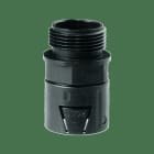 COSMEC - CSM5012L-2332N RACC.DIRITTO ECO M32 AD28,5 NERO IP66