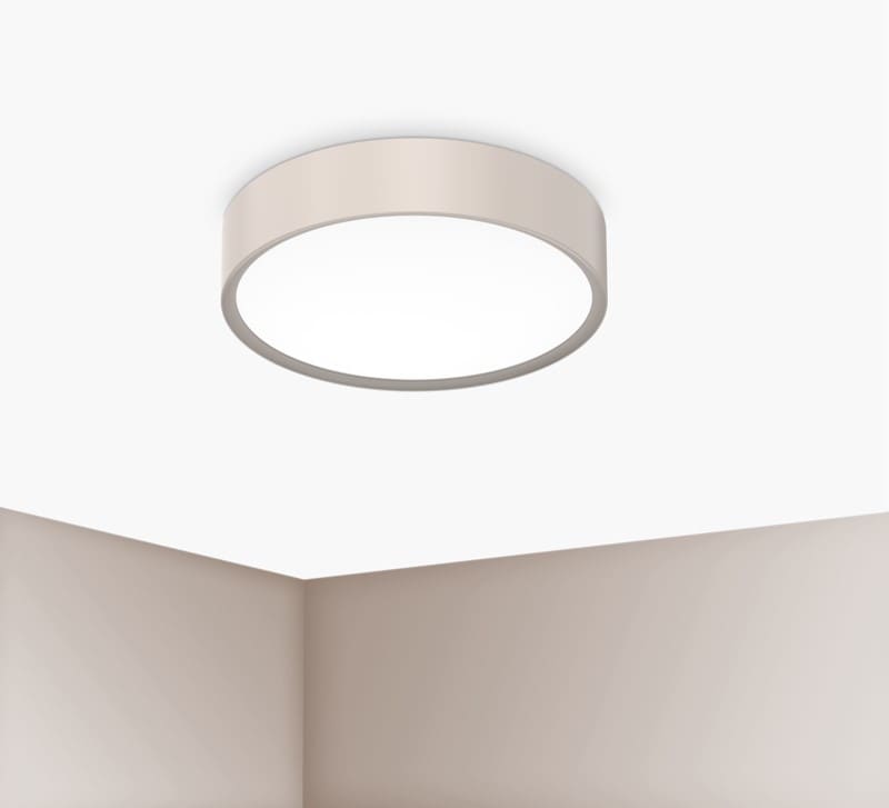 CENTURY ITALIA SRL - CUYBCL-1730SA PLAF. BLANCA LUXE 300MM SABBIA