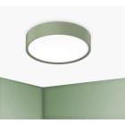 CENTURY ITALIA SRL - CUYBCL-2440VE PLAF. BLANCA LUXE 400MM VERDE SALVIA