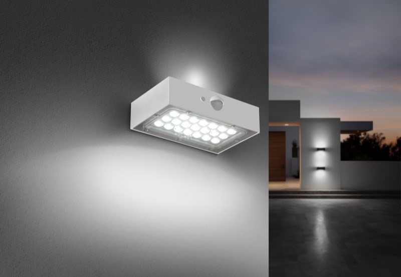 CENTURY ITALIA SRL - CUYDOMBI-031240 APPLIQUE LED SOLAR DOMINO MINI BIANCO