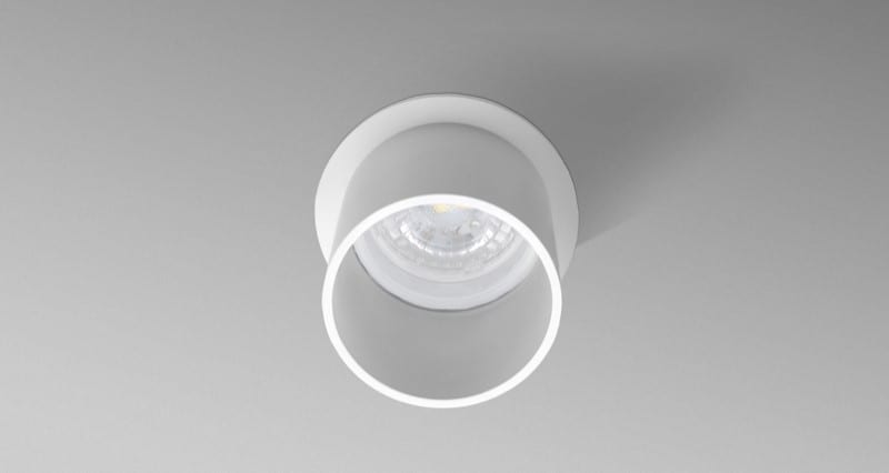CENTURY ITALIA SRL - CUYENIB-GU10 FARETTO SOFFITTO ENFASI INCASSO BIANCO