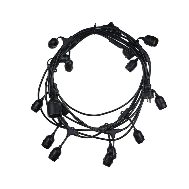 CENTURY ITALIA SRL - CUYFSTAN-2202700 FIESTA LED FILO LUCI NERO 10M - 220-240V