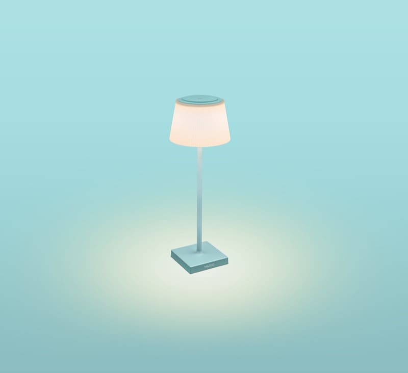 CENTURY ITALIA SRL - CUYMRGTU-043830 LAMP. DA TAVOLO MARGO RICAR. TURCHESE