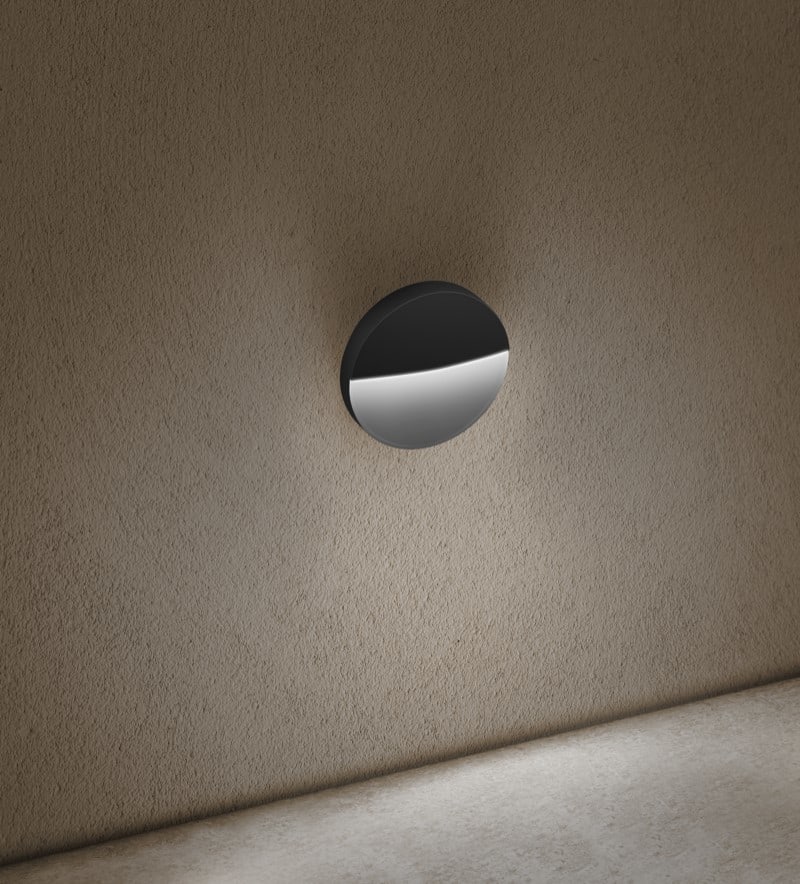 CENTURY ITALIA SRL - CUYPEONER-041140 SEGNAPASSO LED PASEO TONDO NERO
