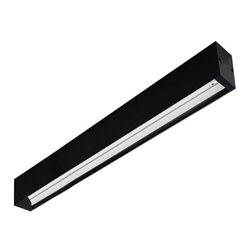 CENTURY ITALIA SRL - CUYPRIS-1860NE PLAF. LINEARE PRIS MEA NERO 560 MM