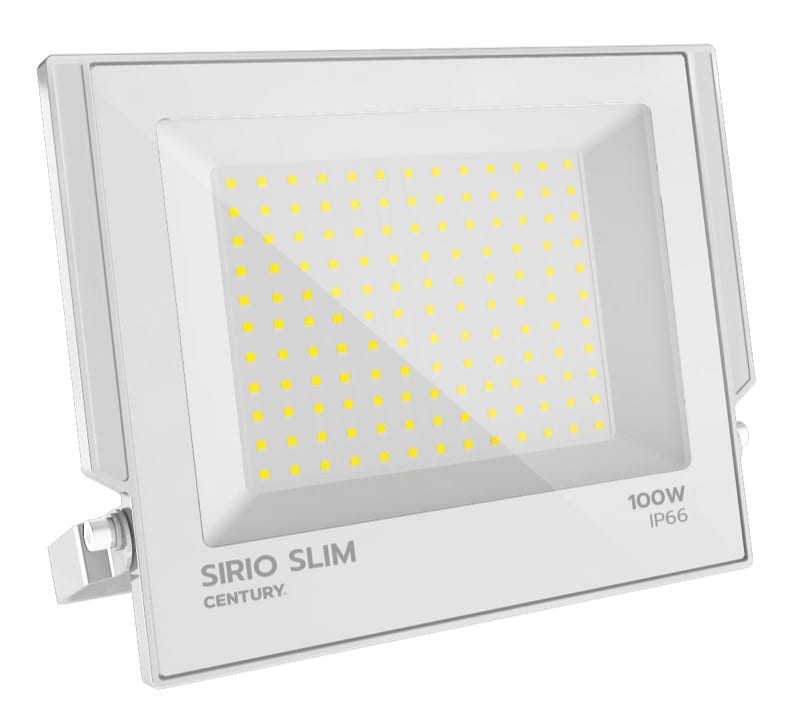 CENTURY ITALIA SRL - CUYSRSB-1009540 PROIETTORE LED SIRIO SLIM BIANCO