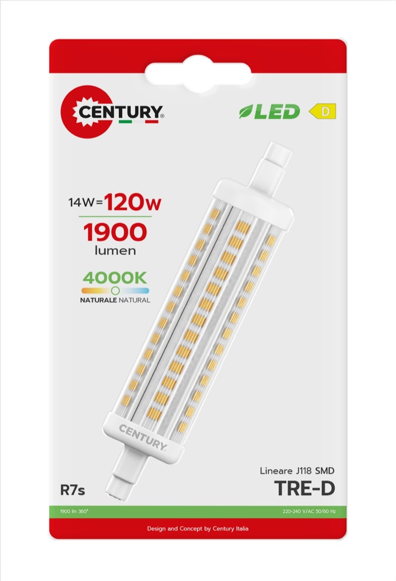 CENTURY ITALIA SRL - CUYTR-1411840BL LAMP. LED TRE-D
