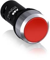 ABB SPA - ABBER 042 2 CP1-30R-20 PULS.INST.ROSSO GHIER.MET.2NA