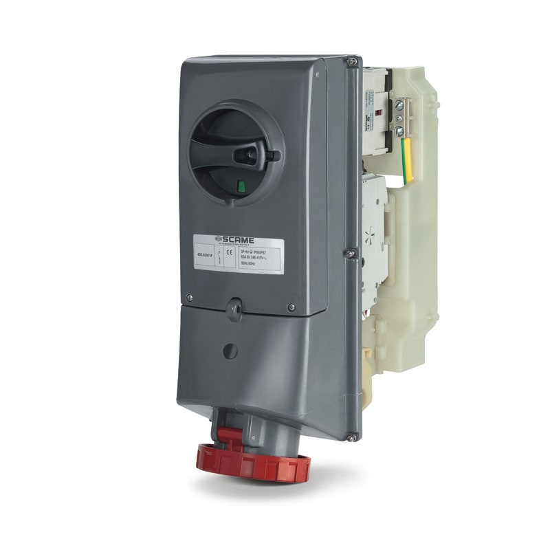 SCAME PARRE SPA - SCA402.63836-F PRESA INTERBL. 2P+T IP66/IP67 63A 7H
