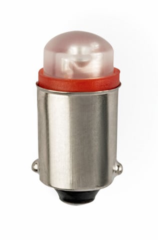 WIMEX - WIM4027542 DOMELED BA9S 130V AC-DC ROSSO