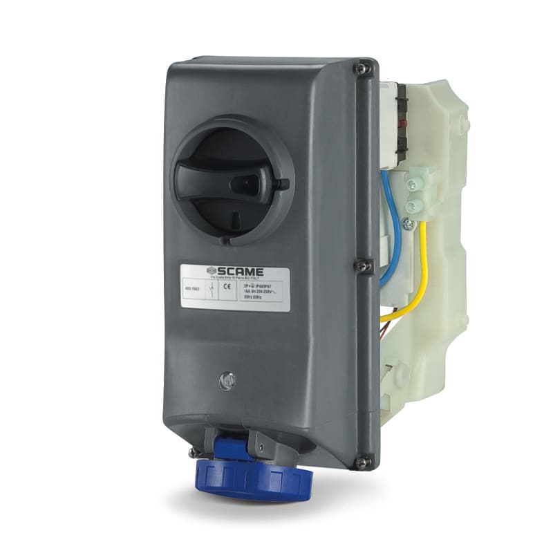 SCAME PARRE SPA - SCA403.1686 PRESA INTERBL. 3P+T IP66/IP67 16A 6H