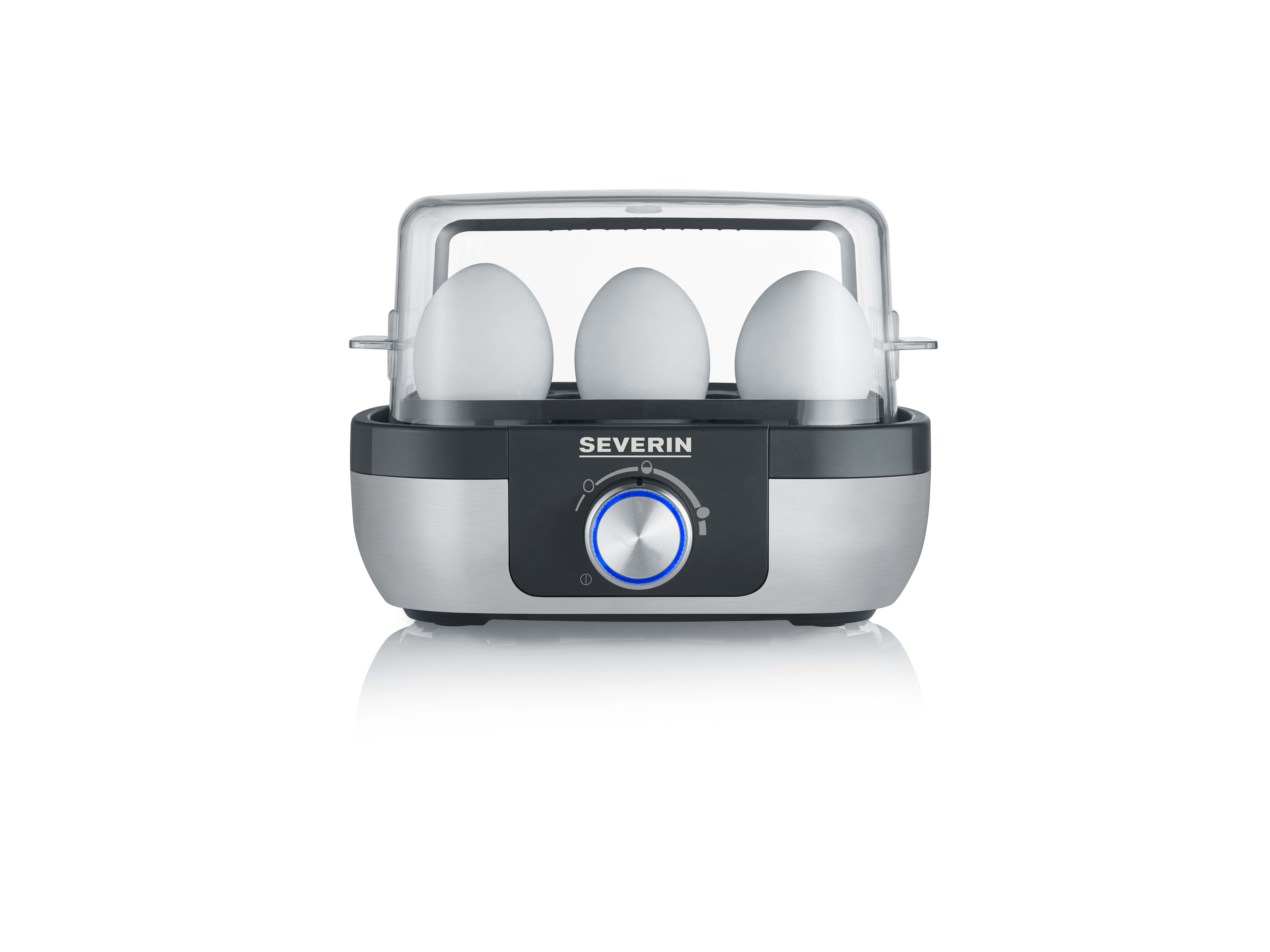 Severin - SEV316900 Eierkocher f. 6 Eier 420W einst.HArtegr