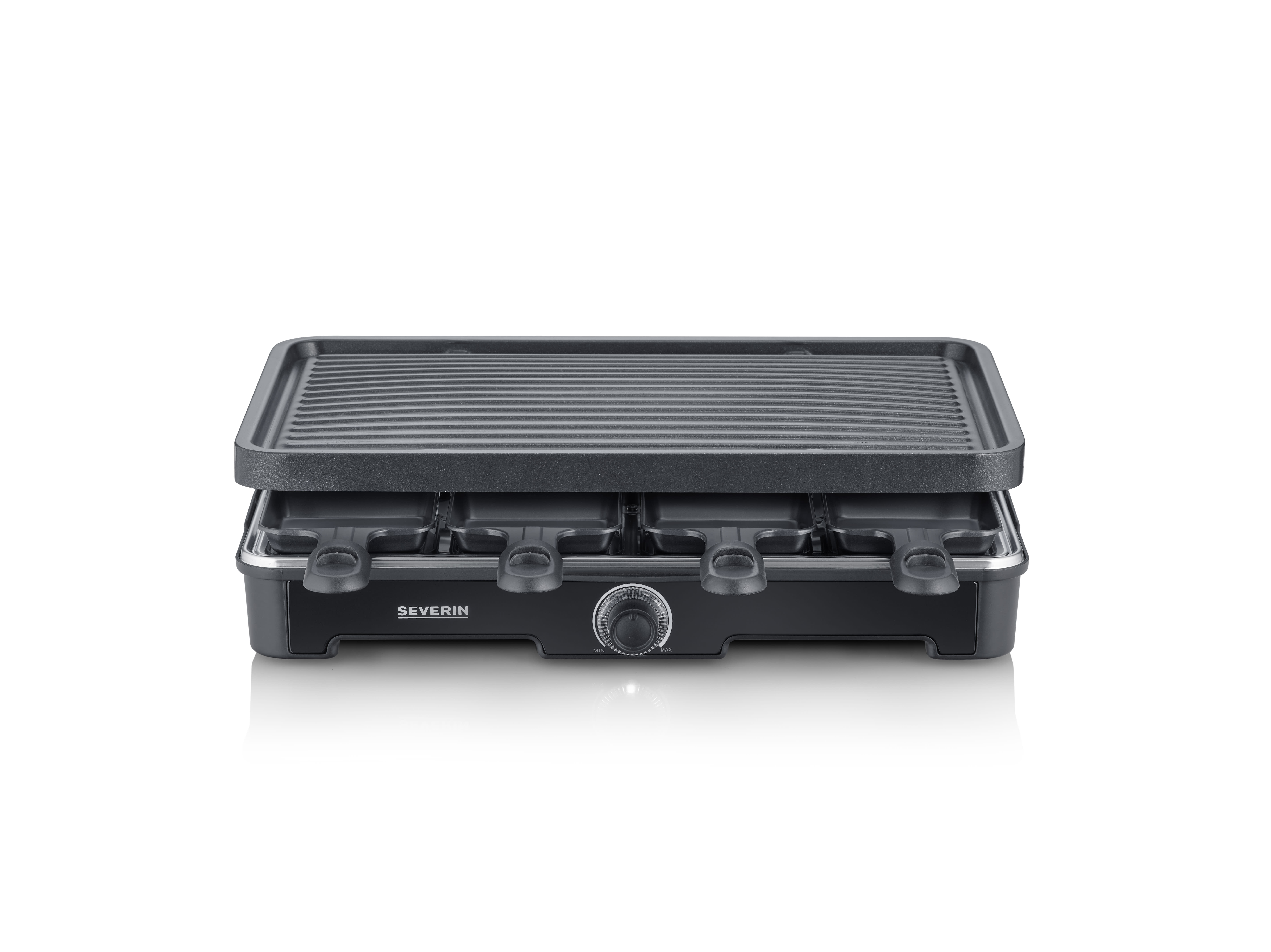 Severin - SEV967000 Raclette 1400W 8PfAnnchen antihaft Gril