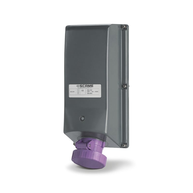 SCAME PARRE SPA - SCA403.2420 PRESA INTERBL. 2P IP66/IP67 16A 20-25V