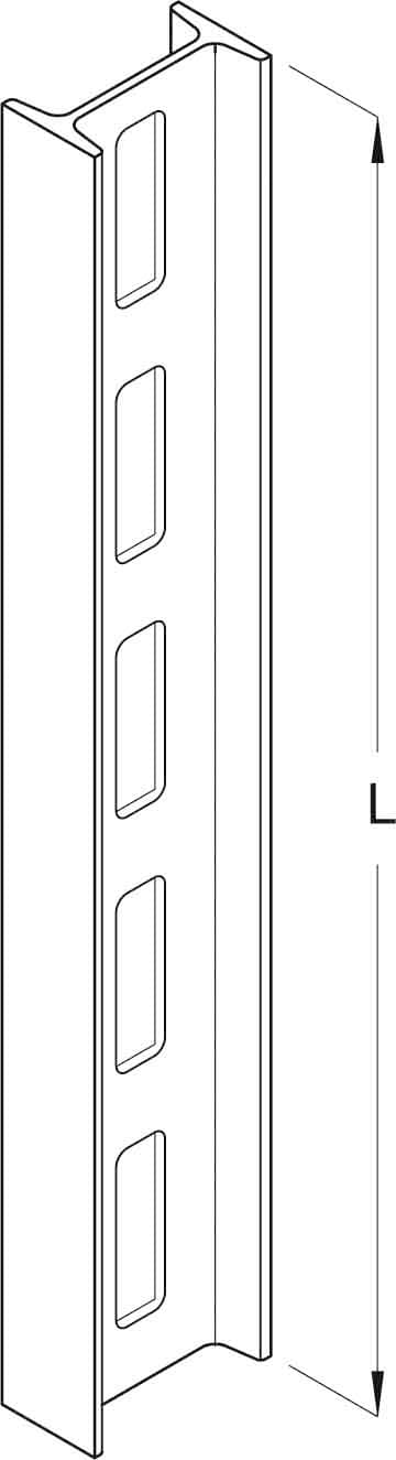 DIETZEL - DIE037162 Konsolhalter ohne Kopfplatte, Standard,