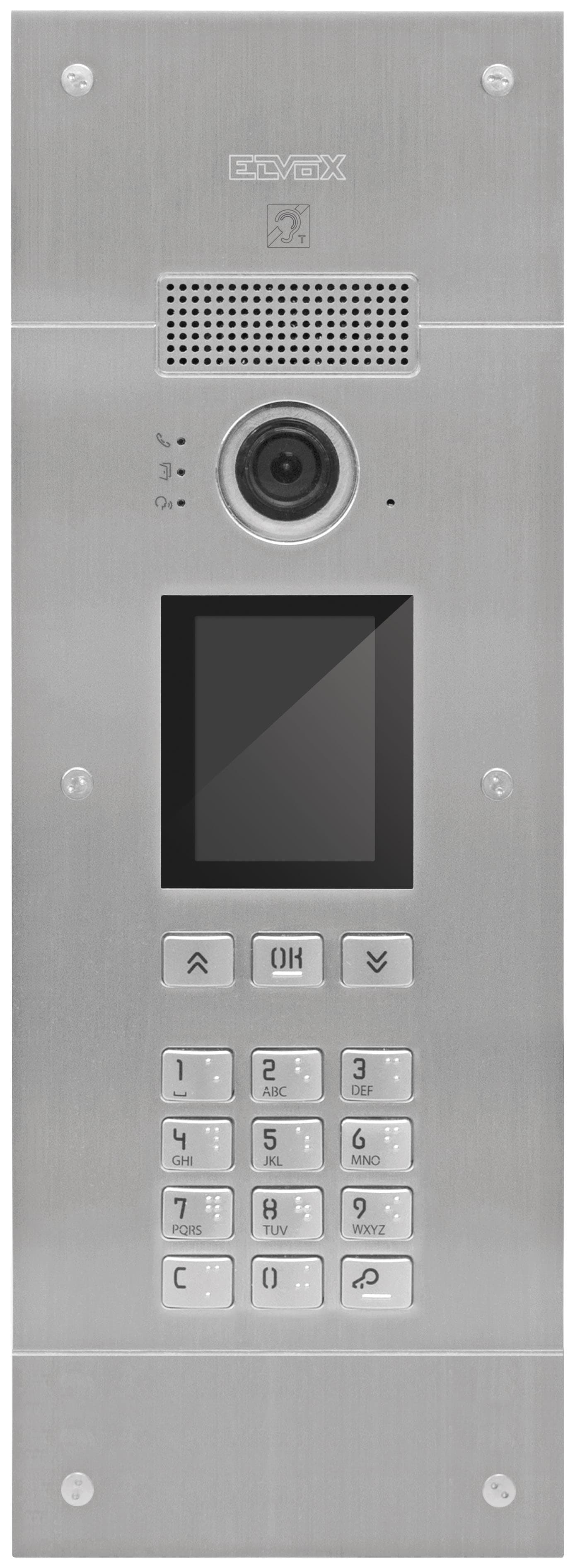 VIMAR SPA - VIW40415.S TARGA PIXEL UP A/V SIP INOX