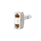 Metz - MEZ130548-02-E Cable Sharing Adapter geschirmt Tel/Ethe