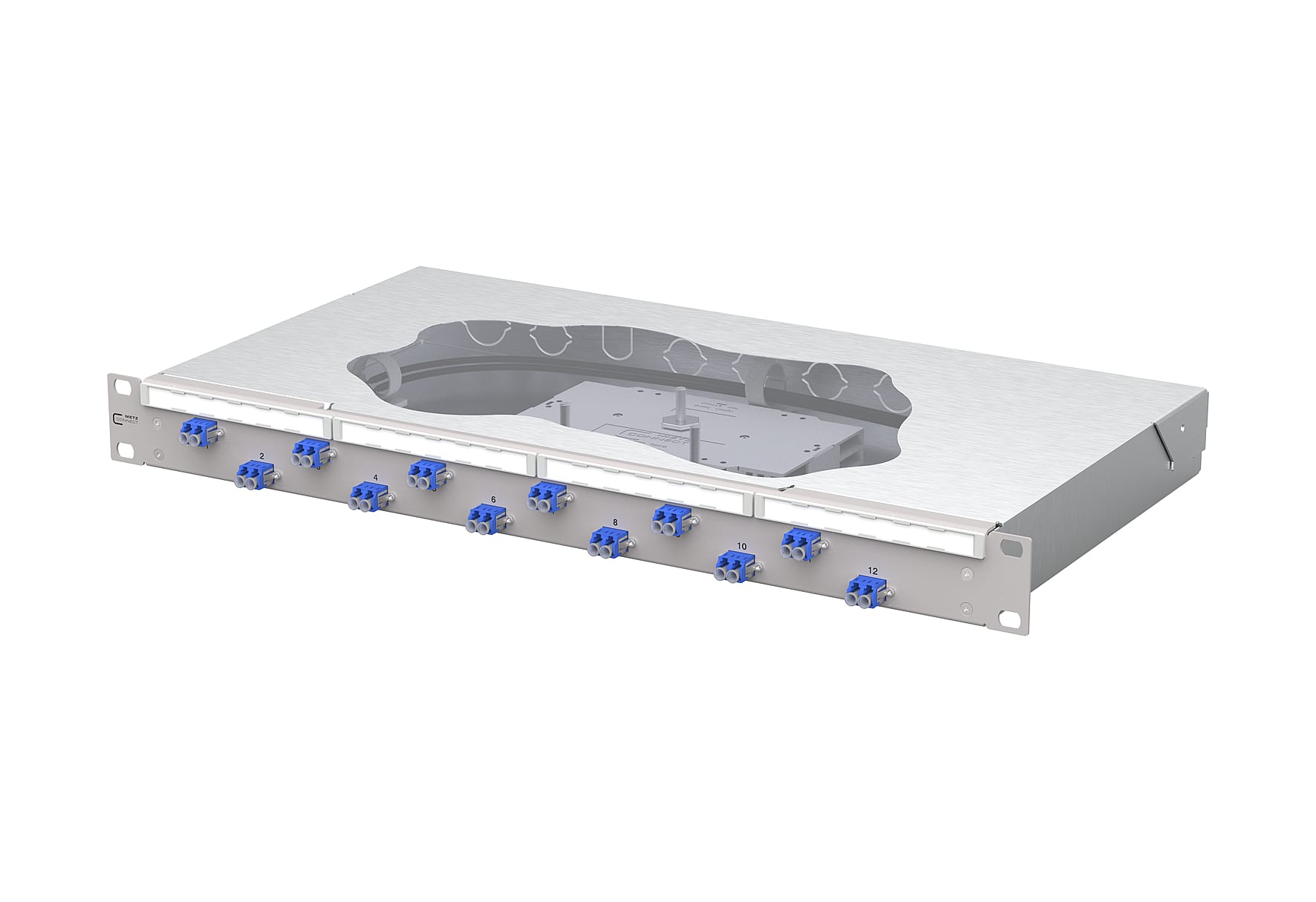 Metz - MEZ1504597412-F OpDAT fix2 Patchfeld splice 12xLC-D OS2